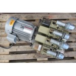 OHTA dry pump COMBINATION CBS 40A  2,2 kW. Used